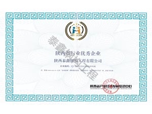 漢中陜西省行業優.秀企業