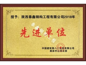 西安先進單位—八局奧體中心